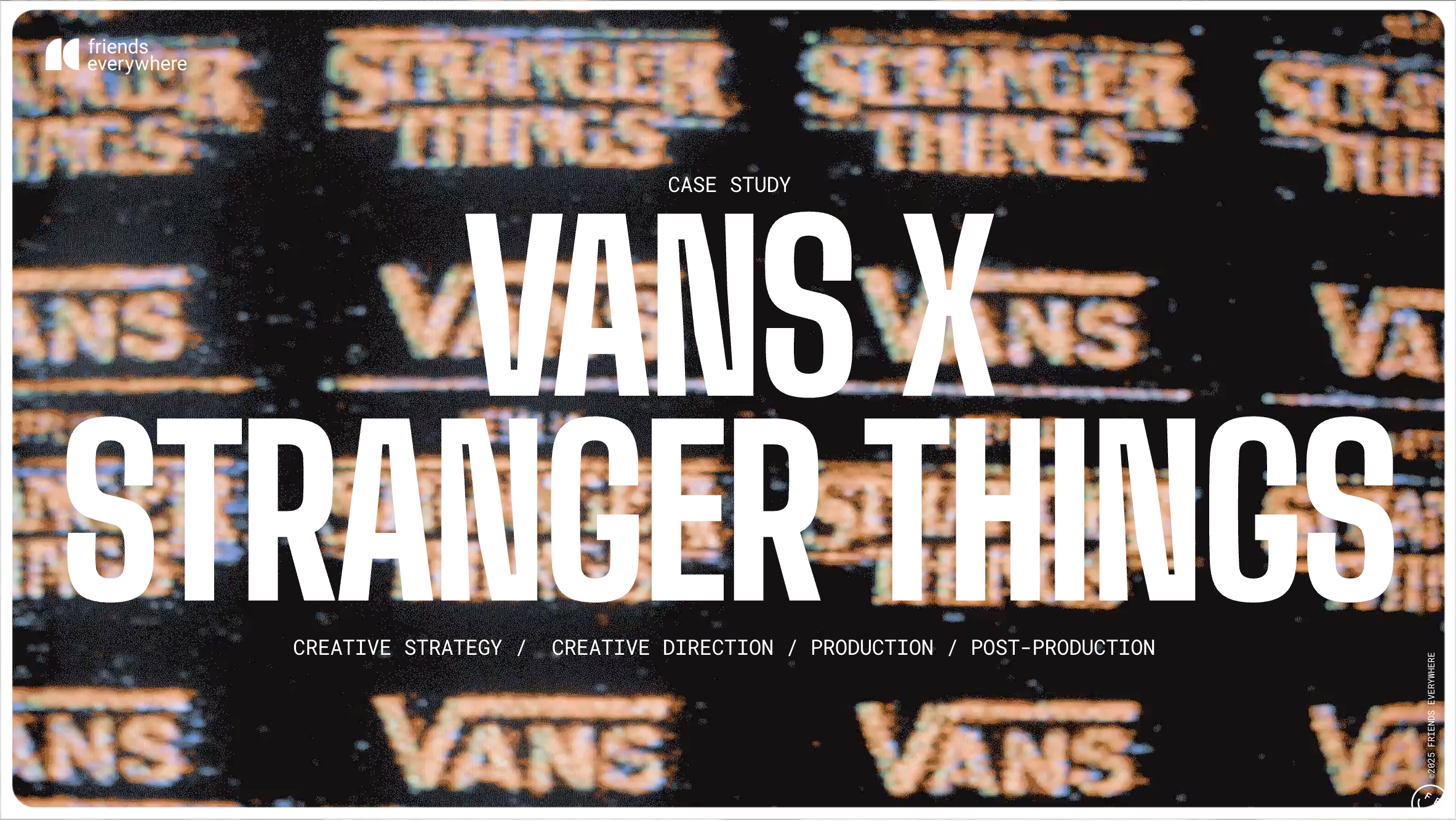 Vans x Stranger Things case study