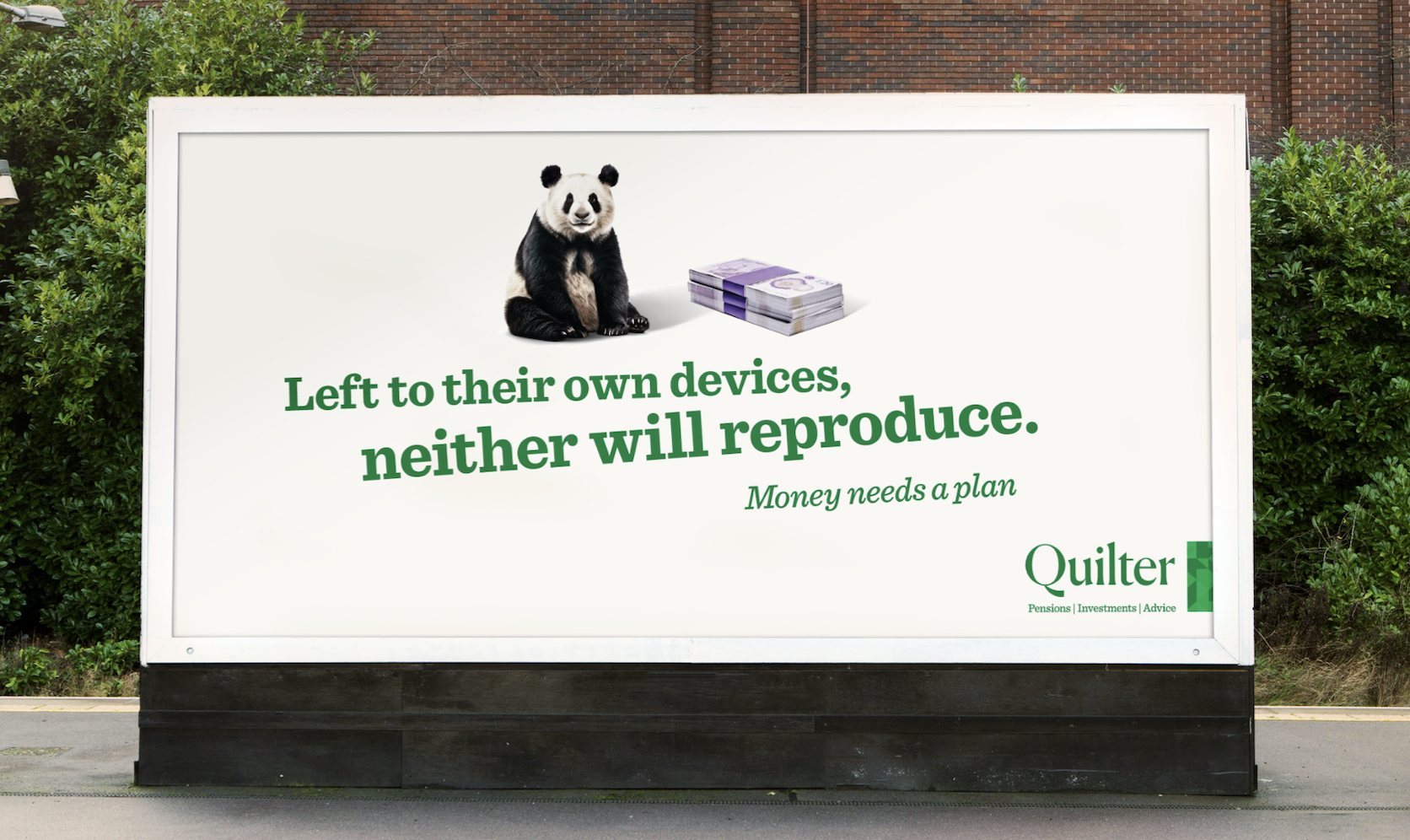 Quilter: Money needs a plan case study