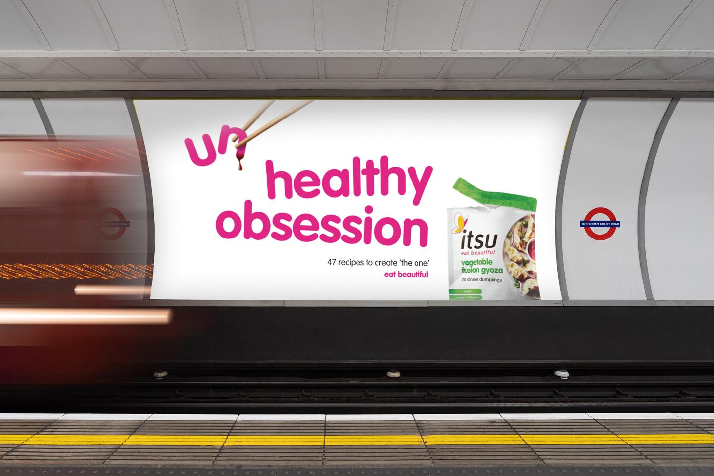 Revitalising and injecting meaning into the brand platform for itsu with comms as beautifully simple as the brand promise case study