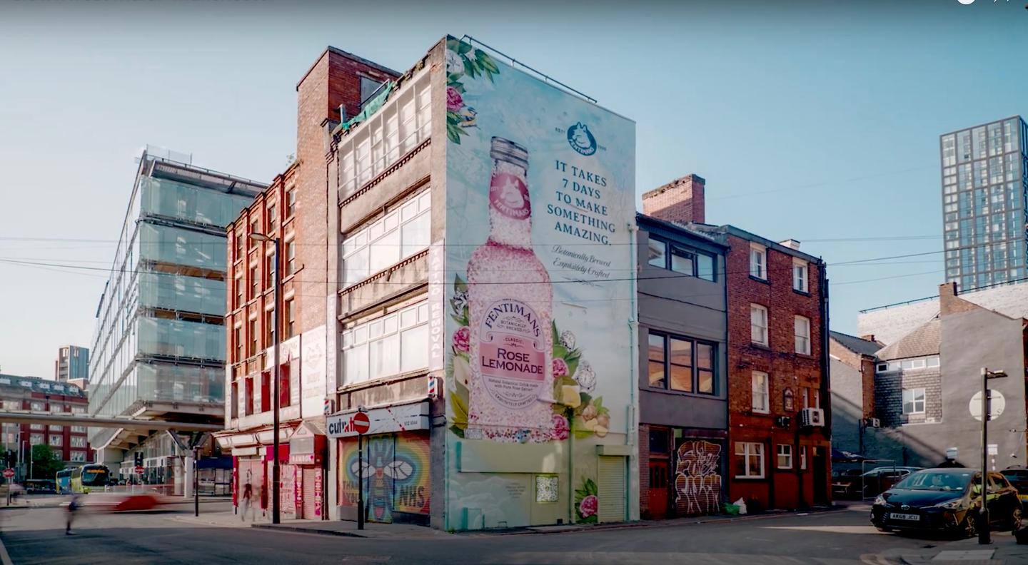 Fentimans Softs - 7 Day Mural case study