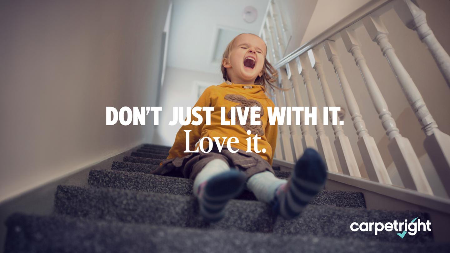 Carpetright - Don't just live with it. Love it. case study