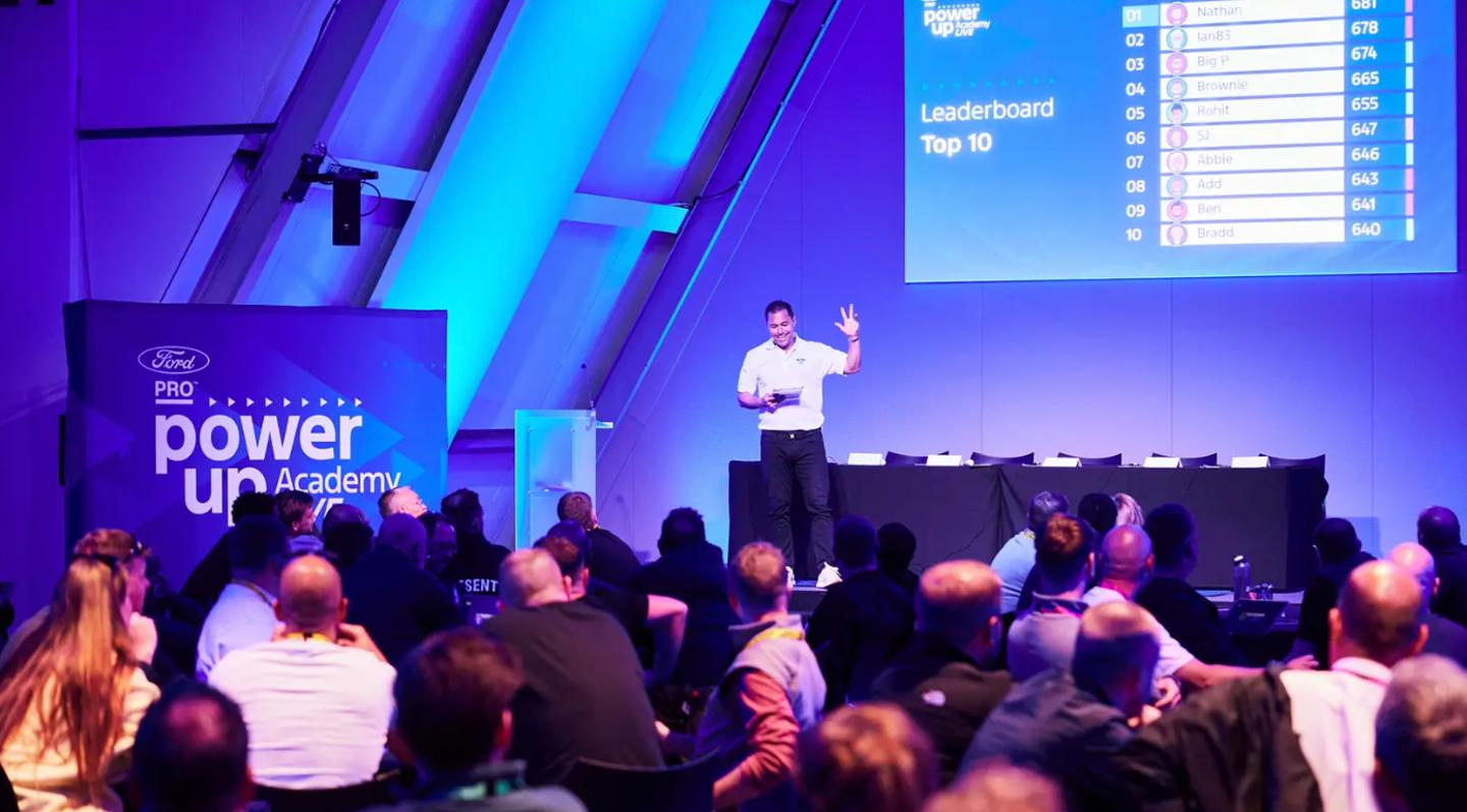 Ford of Europe - Ford Pro Power Up Academy Live case study