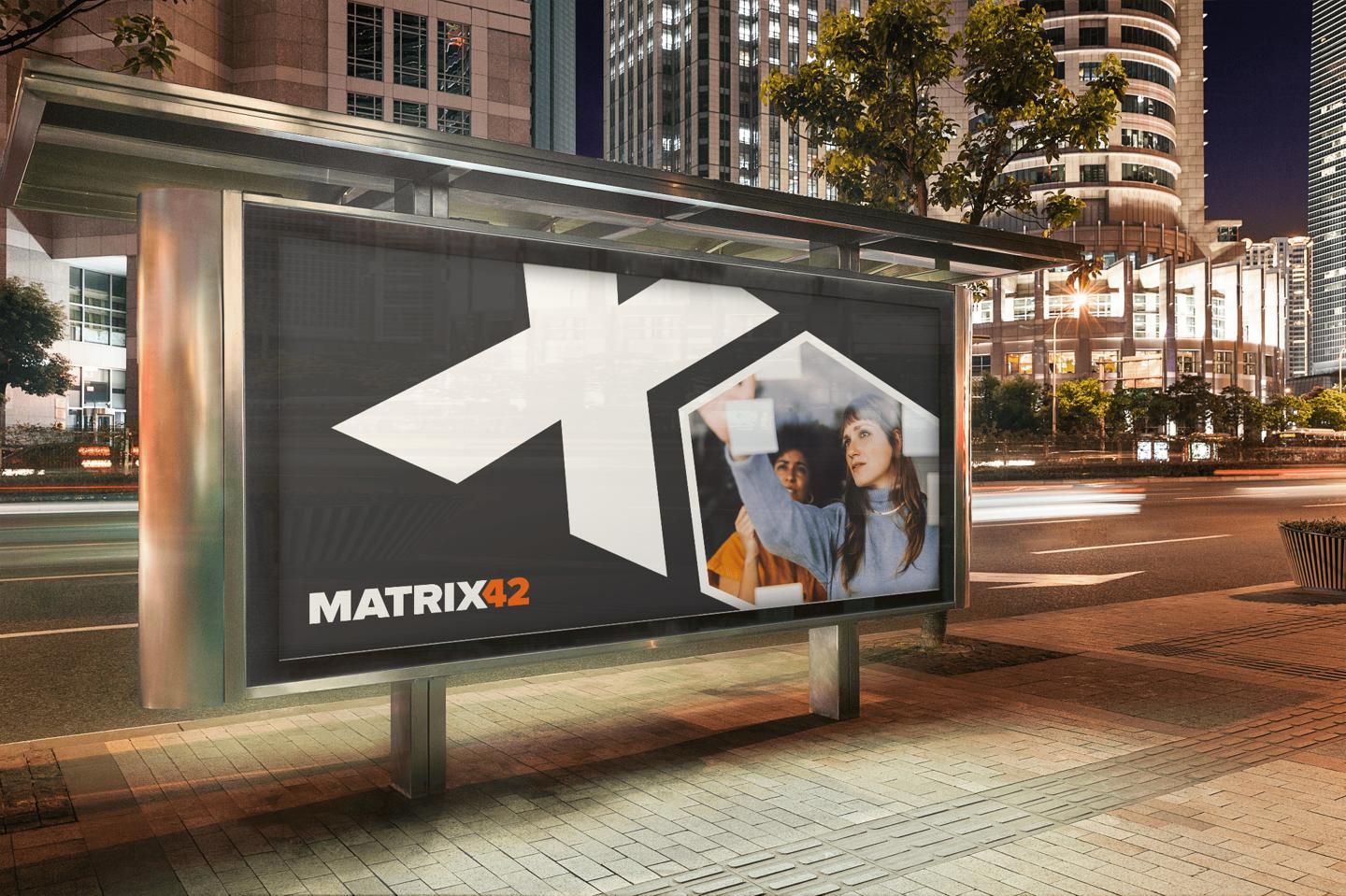 Matrix42: reimagining a tech brand's identity in an oversaturated B2B market case study