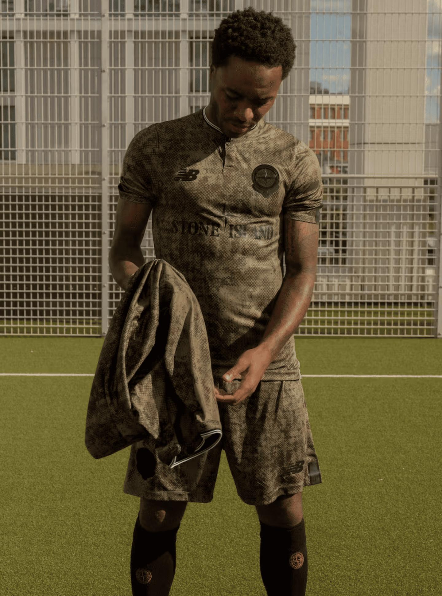 NEW BALANCE FOOTBALL X STONE ISLAND - BADGE IN. BOOTS ON. case study
