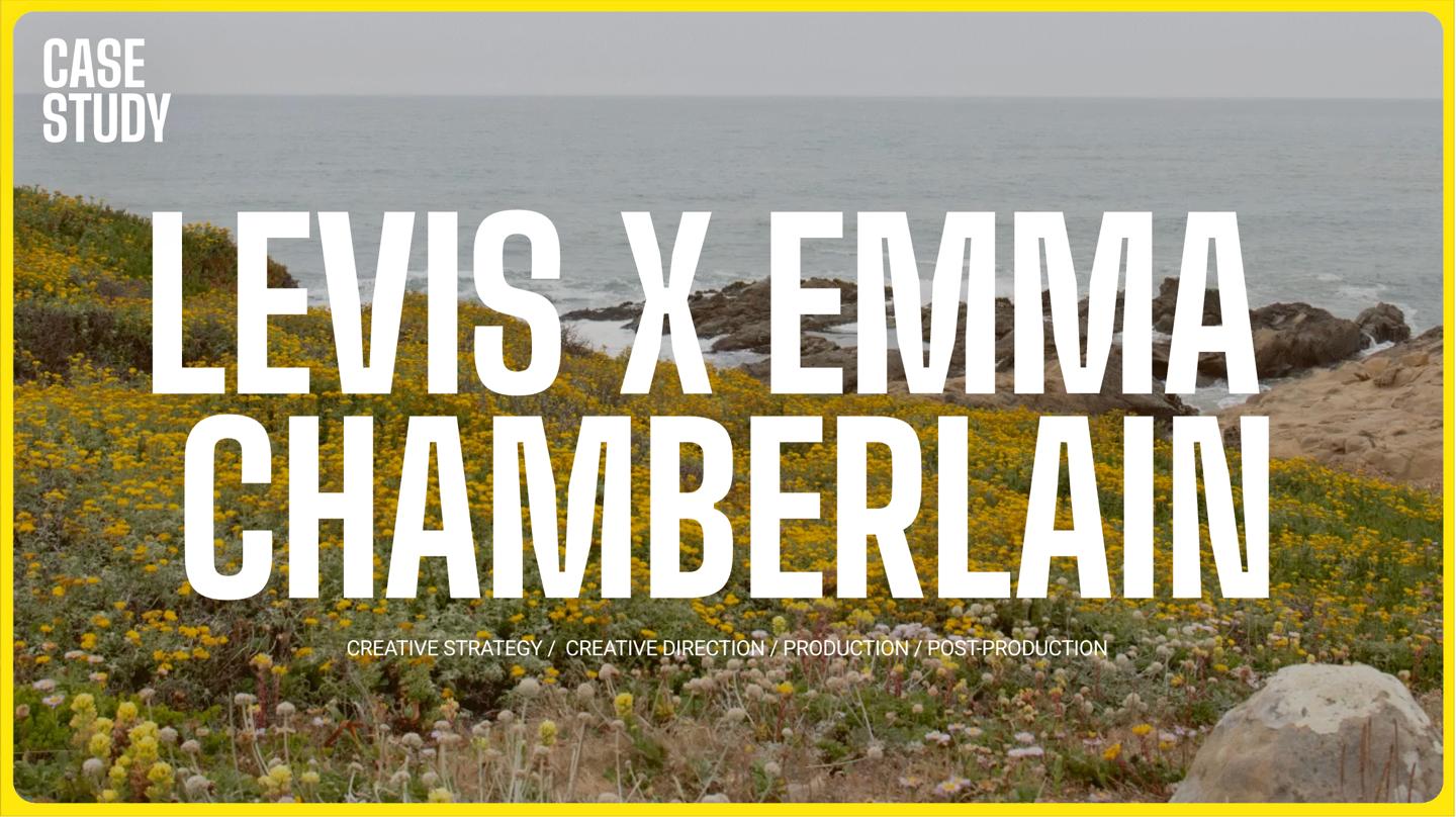 Levis x Emma Chamberlain case study