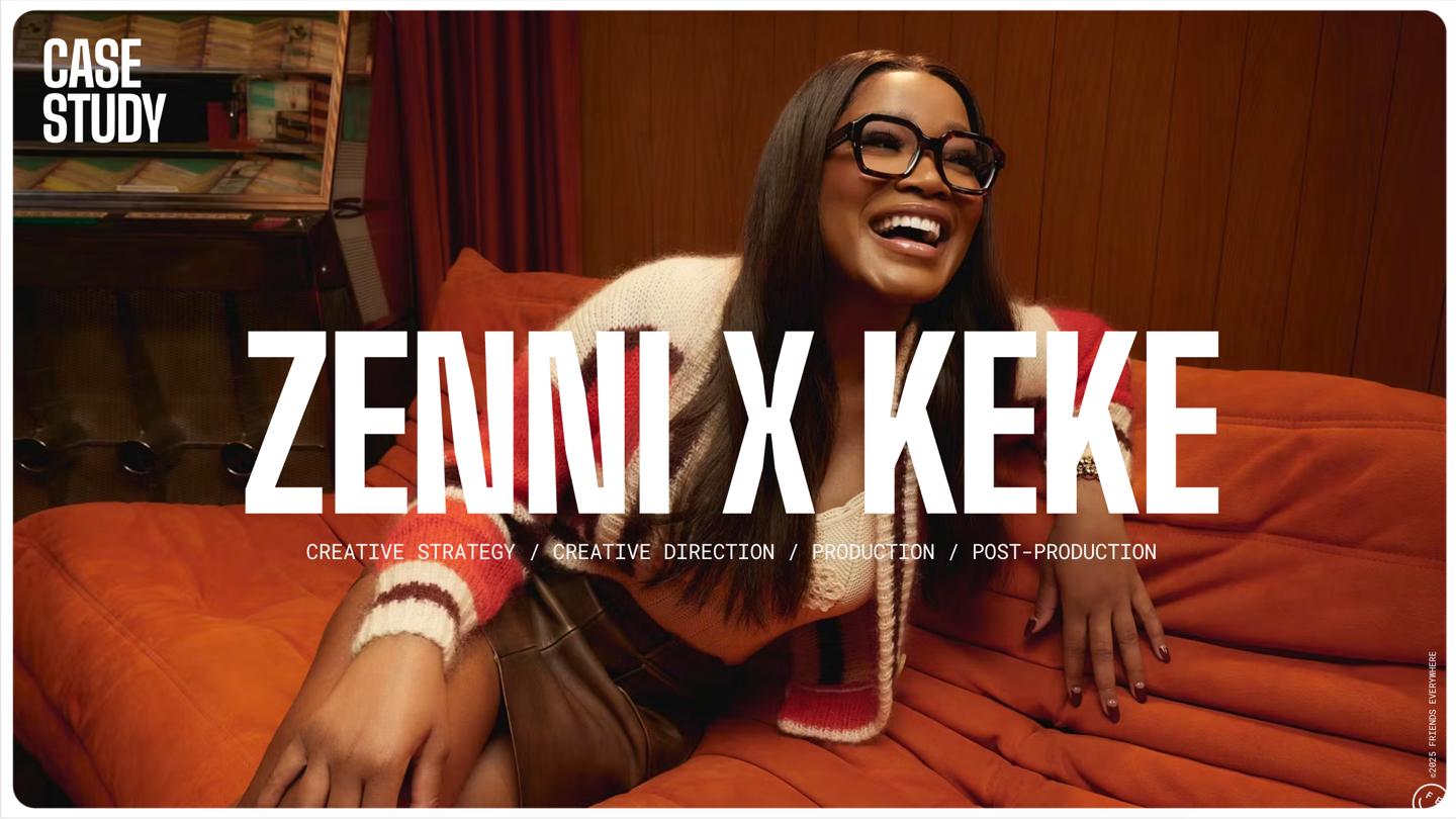 Zenni Optical x Keke Palmer case study